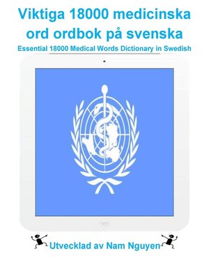 cover image of Viktiga 18000 medicinska ord ordbok på svenska
